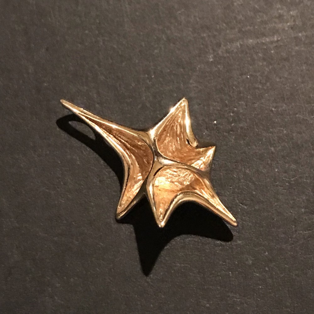Gold Leaf Pendant