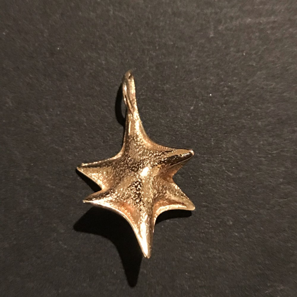 Gold Leaf Pendant